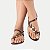 SANDALIA MISSISSIPI RASTEIRA CACAU MARROM FEMININA ADULTO - Imagem 2