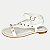SANDALIA MISSISSIPI RASTEIRA OFFWHITE FEMININA ADULTO - Imagem 1