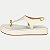 SANDALIA VIZZANO ANABELA BAIXA OFFWHITE FEMININA ADULTO - Imagem 1