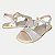 SANDALIA MINI SUA CIA RASTEIRA PEROLIZADA FURTACOR ROSA FEMININA INFANTIL - Imagem 3