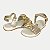 SANDALIA KIDY BABY EQUILIBRIO DOURADA FEMININA INFANTIL - Imagem 4