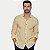 CAMISA AMIL MANGA LONGA COMFORT LINHO AMERELO MASCULINO ADULTO - Imagem 1
