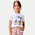 BLUSA HERINGKIDS MANGA CURTA TSHIRT ALGODÃO SILKADA BRANCO FEMININA INFANTIL - Imagem 1