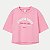 BLUSA HERINGKIDS MANGA CURTA TSHIRT ALGODÃO SILKADA ROSA FEMININA INFANTIL - Imagem 1