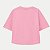 BLUSA HERINGKIDS MANGA CURTA TSHIRT ALGODÃO SILKADA ROSA FEMININA INFANTIL - Imagem 2