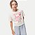 BLUSA HERINGKIDS MAMGA CURTA TSHIRT ALGODÃO SILK ADA OFFWHITE FEMININA INFANTIL - Imagem 1