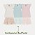 CONJUNTO VERÃO RANDA MUNDU SAIA E BLUSA MANGA CURTA  AZUL PASTEL FEMININO INFANTIL - Imagem 1