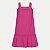 VESTIDO ALAKAZOO REGATA DE LINHO ROSA PINK FEMININO INFANTIL - Imagem 1