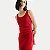 VESTIDO HERING REGATA DE MALHA CANELADA  VERMELHO FEMININO ADULTO - Imagem 3