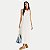 VESTIDO HERING REGATA DE VISCOSE E POLIESTER OFFWHITE FEMININO ADULTO - Imagem 1