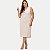 VESTIDO LUNENDER REGATA DE  LINHO OFFWHITE FEMININO ADULTO - Imagem 1