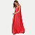 VESTIDO LUNENDER REGATA DE  VISCOSE VERMELHO FEMININO ADULTO - Imagem 1
