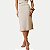 SAIA OGNUS DE BRIM BRUTO MIDI BEGE FEMININA ADULTO - Imagem 1