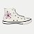 BOTA CONVERSE CASUAL BRANCO DE  LONA FEMININA INFANTIL - Imagem 2