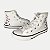 BOTA CONVERSE CASUAL BRANCO DE  LONA FEMININA INFANTIL - Imagem 4