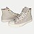 BOTA CONVERSE CASUAL BEGE DE LONA FEMININA ADULTO - Imagem 4