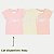 BLUSA RANDA MUNDU MANGA CURTA DE COOTON ROSA FEMININA INFANTIL - Imagem 2