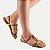 SANDALIA MISSISSIPI RASTEIRA DOURADA FEMININA ADULTO - Imagem 2