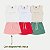 CONJUNTO VERÃO RANDA MUNDU SAIA E BLUSA REGATA DE MALHA FEMININO INFANTIL - Imagem 2