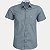 CAMISA AMIL MANGA CURTA COMFORT ALGODÃO LISA CHUMBO MASCULINO ADULTO - Imagem 1