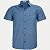 CAMISA AMIL MANGA CURTA COMFORT ALGODÃO E POLIESTER AZUL MASCULINO ADULTO - Imagem 1