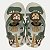 CHINELO GRENDENE DE DEDO IPANEMA SPORTY BABY BEGE MASCULINO INFANTIL - Imagem 2
