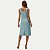 VESTIDO LUNENDER REGATA DE LINHO AZUL FEMININO ADULTO - Imagem 2