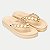 CHINELO RAFITTHY DEDO FLAT ESSENZA OFFWHITE FEMININO ADULTO - Imagem 2