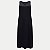 VESTIDO LUNENDER REGATA PRETO DE  MALHA FEMININO ADULTO - Imagem 1