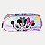 ESTOJO XERYUS MINNIE E MICKEY  2 ZÍPER ROSA FEMININO  29846-P - Imagem 1