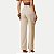 CALÇA OGNUS BRIM COM ELASTANOCARGO BEGE FEMININA ADULTO - Imagem 2