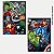 CADERNO TILIBRA BROCHURA CAPA DURA 1/4 (P) DE RECADO AVENGERS MASCULINO (CORES SORTIDAS) 30166-P - Imagem 1