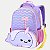 MOCHILA SEANITE ZOOP BALEIA NARVAL TRADICIONAL LILAS FEMININO  301104-P - Imagem 1