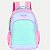 MOCHILA UP4YOU VERDE COM ROSA TRADICIONAL FEMININA 298733-P - Imagem 1