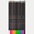 LÁPIS FABER COR CAIXA COM 12 CORES SUPER SOFT NEON  300026-P - Imagem 2