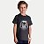 CAMISETA RANDA MUNDU MANGA CURTA COMFORT ALGODÃO SILKADA PRETA  MASCULINA INFANTIL - Imagem 1