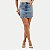 SAIA LUNENDER JEANS COM ELASTANO MINI FEMININA ADULTO - Imagem 1