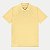POLO FICO MANGA CURTA COMFORT MALHA CANELADA AMARELA MASCULINA ADULTO - Imagem 1