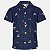 CAMISA ALAKAZOO MANGA CURTA COMFORT ESTAMPADA AZUL MARINHO MASCULINO JUVENIL INFANTIL - Imagem 1