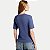 BLUSA HERING MANGA CURTA MALHA AZUL JEANS FEMININO ADULTO - Imagem 2