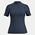 BLUSA LUNENDER MANGA CURTA MALHA CANELADA AZUL MARINHO FEMININO ADULTO - Imagem 2