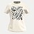 BLUSA LUNENDER MANGA CURTA T-SHIRT ALGODÃO SILKADA OFFWHITE FEMININO ADULTO - Imagem 1
