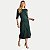 VESTIDO LUNENDER 3/4 MALHA VERDE FEMININO ADULTO - Imagem 1