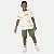 CONJUNTO VERÃO ALAKAZOO BERMUDA E CAMISETA MALHA OFFWITE MASCULINO INFANTIL - Imagem 1