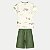 CONJUNTO VERÃO ALAKAZOO BERMUDA E CAMISETA MALHA OFFWITE MASCULINO INFANTIL - Imagem 2