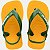 CHINELO HAVAIANAS BABY BRASIL DEDO AMARELO UNISEX INFANTIL - Imagem 1