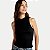 BLUSA HERING REGATA MALHA CANELADA PRETO FEMININO ADULTO - Imagem 1