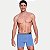CUECA TRIFIL BOXER POLIAMIDA E ELASTANO AZUL PASTEL MASCULINO ADULTO - Imagem 1