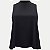 BLUSA LUNENDER REGATA TECIDO PLANO PRETO FEMININO ADULTO - Imagem 1