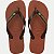 CHINELO HAVAIANAS BRASIL LOGO DEDO CAFÉ UNISEX ADULTO - Imagem 1